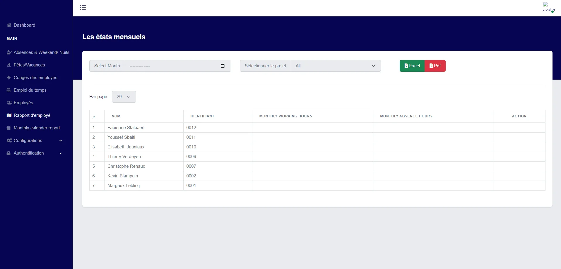 Human resource management screenshot 4