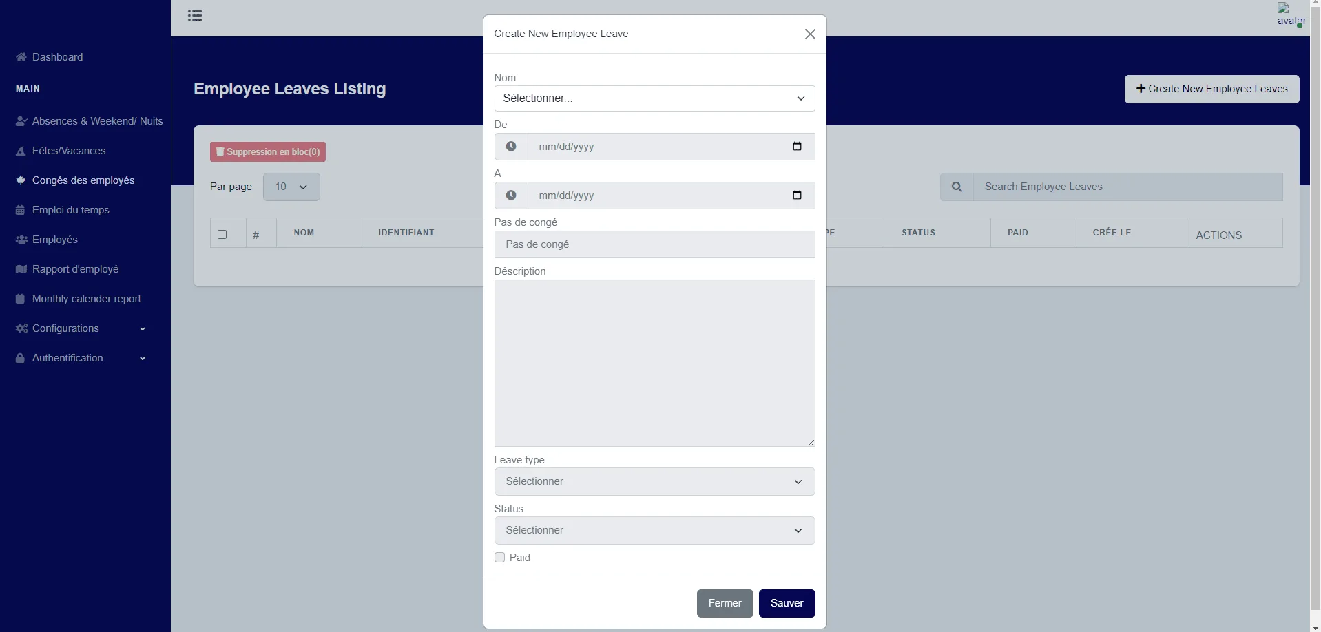 Stock Management System screenshot 2