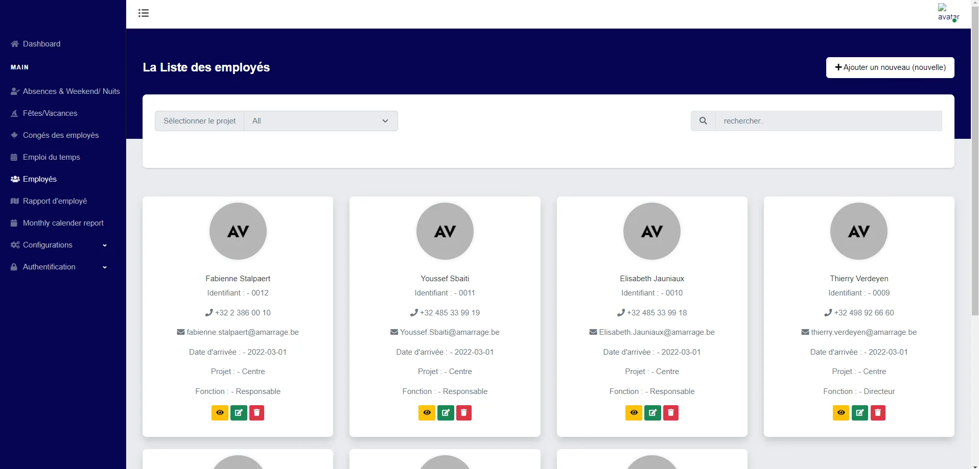 Human resource management screenshot 3